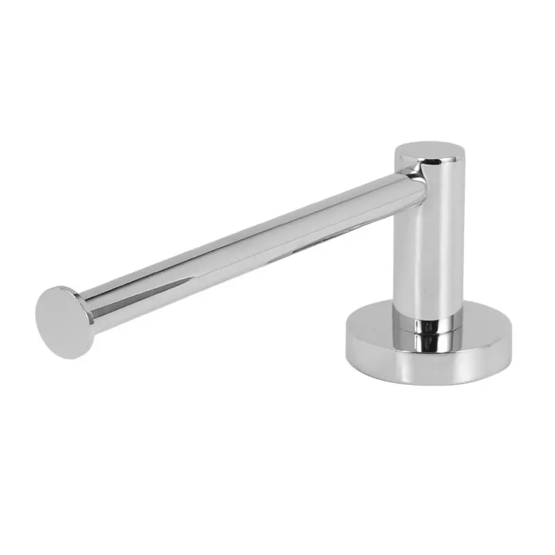 ABVS 6X الحائط مناديل حمام حامل مصقول الكروم الفولاذ المقاوم للصدأ المطبخ موزع المناشف الورقية الأنسجة لفة شماعات #2