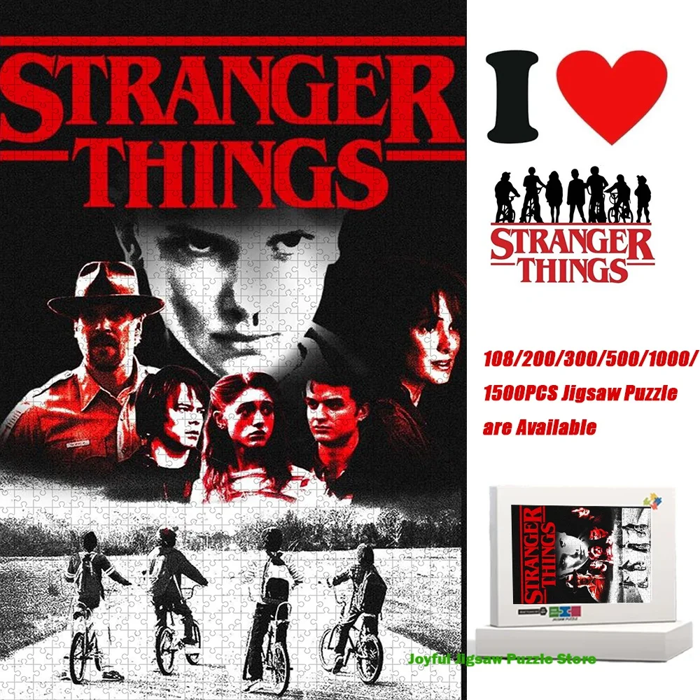 

Пазл «Очень странные дела» 108/200/300/500/1000/1500 элементов, антистресс-игрушка, унисекс-пазлы для взрослых и подростков, уникальные подарки