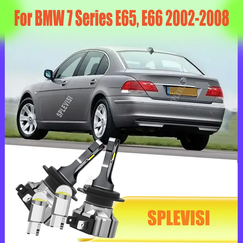 

2Pcs 150W/Pair LED Headlight HID White Bulbs Car Light H7 477 For BMW 7 Series E65, E66 2002 2003 2004 2005 2006 2007 2008