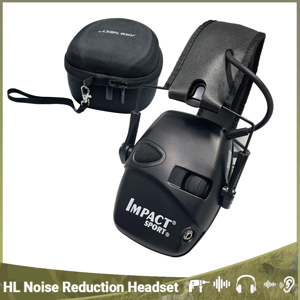 

New Tactical Electronic Shooting Earmuff Outdoor Sports Anti-noise Headset Impact Sound Amplification Hearing Protective Headset