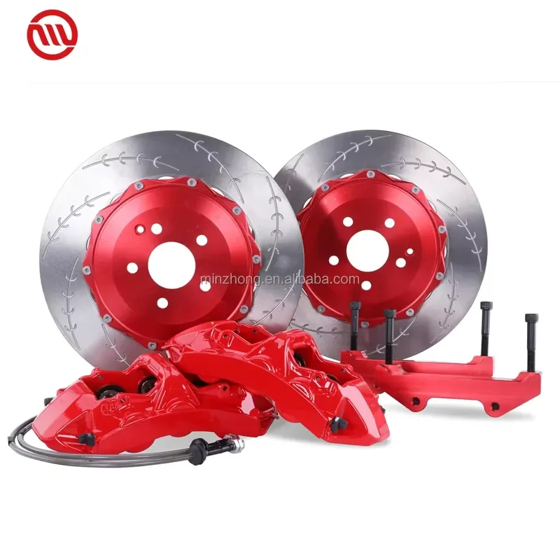 High Performance Casting MZGT6 6 Pot Brake Caliper Big Brake Kit with 355/380/405mm Braking Rotor Disc Set