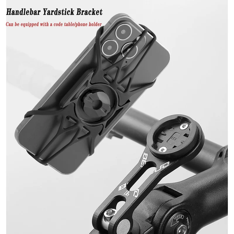 Aluminum Handlebar Extension Bracket, Yardstick Bracket, Road Mountain Bikes Code Table, Cycling Holder