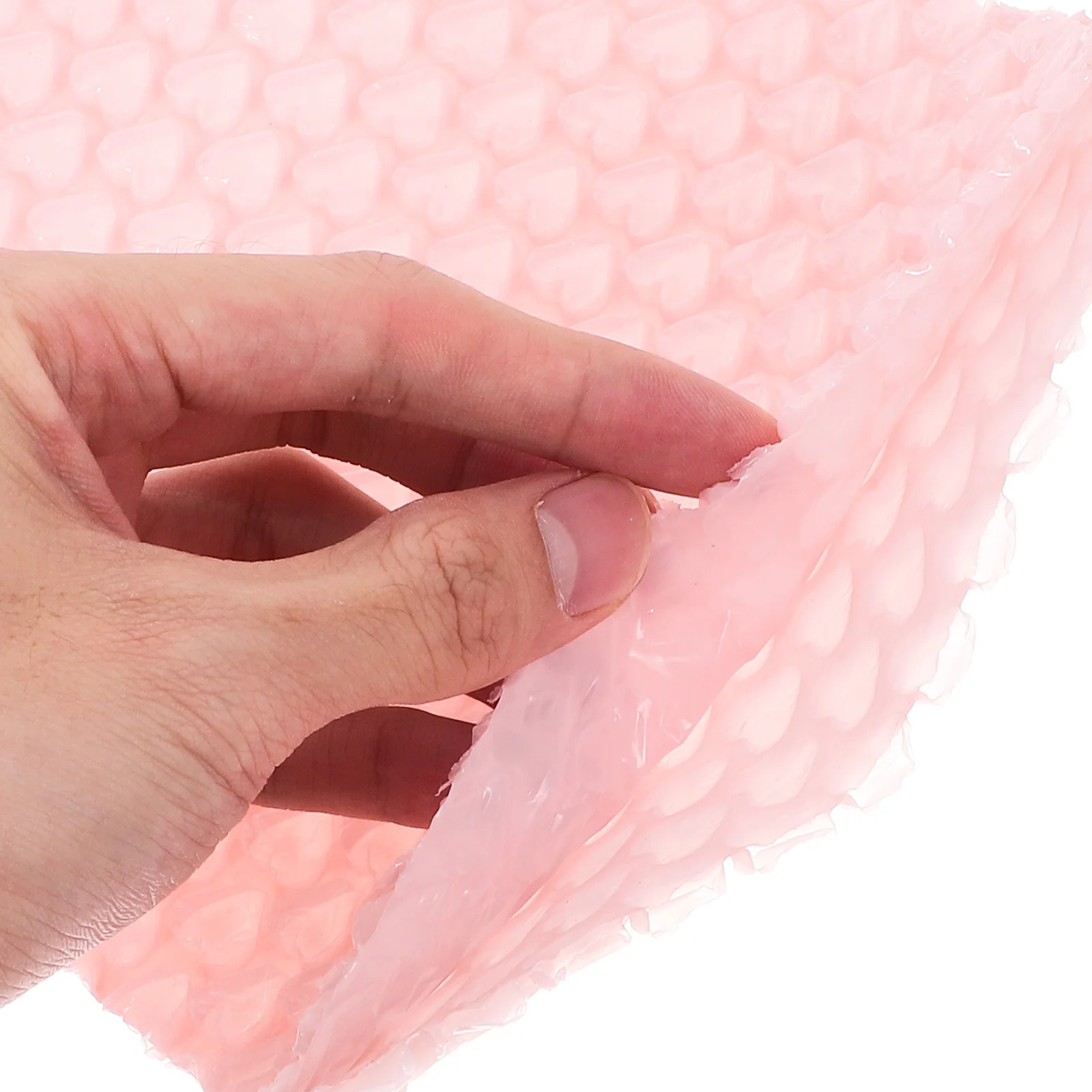 10Pcs Pink Bubble Mailers Heart Design Shockproof Padded Envelopes for Small Business Shipping and Packaging Bubble