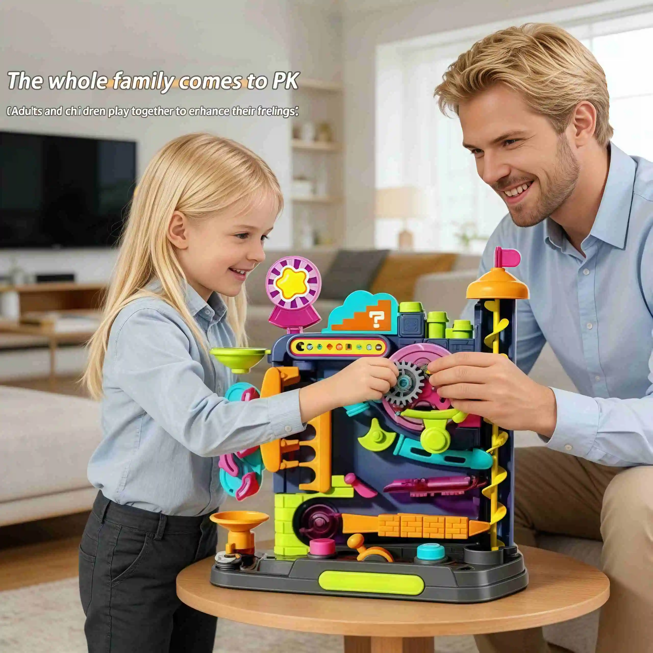 

Подарки для детей: Детская развивающая игрушка-лабиринт Crazy Rolling Ball, трек для шариков, развивающий мышление, игра-головоломка, игрушки для мальчиков и девочек, подарок на Рождество, подарок на Новый год