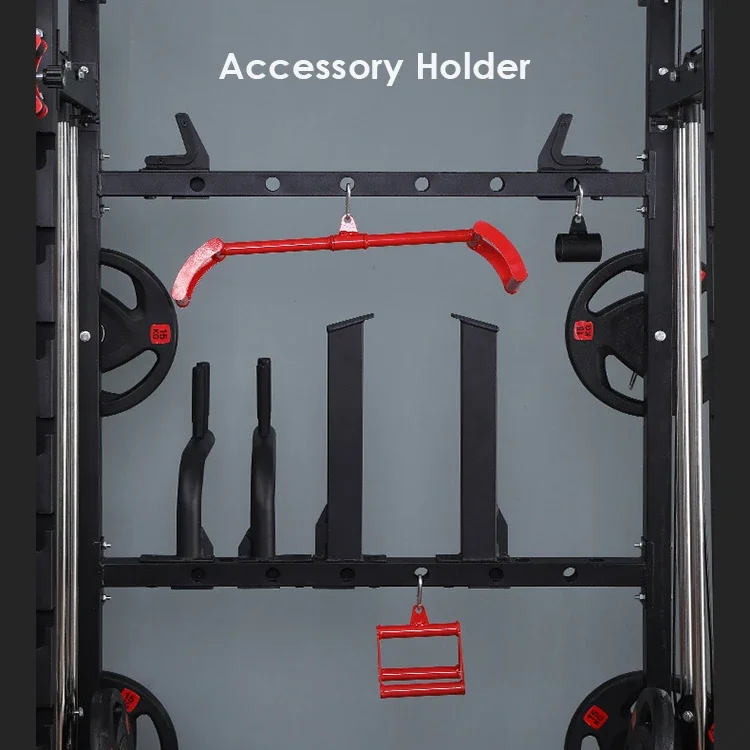 ZHOYA SPORT Gym Equipment Fitness Strength Training Smith Machine With Weight Lifting Power Rack Squat Machine