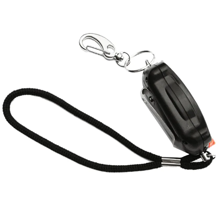 125Db حماية تنبيه الدفاع الشخصي صفارة الإنذار المضادة للهجوم الأمن للأطفال فتاة النساء الأكبر سنا تحمل بصوت عال إنذار الذعر