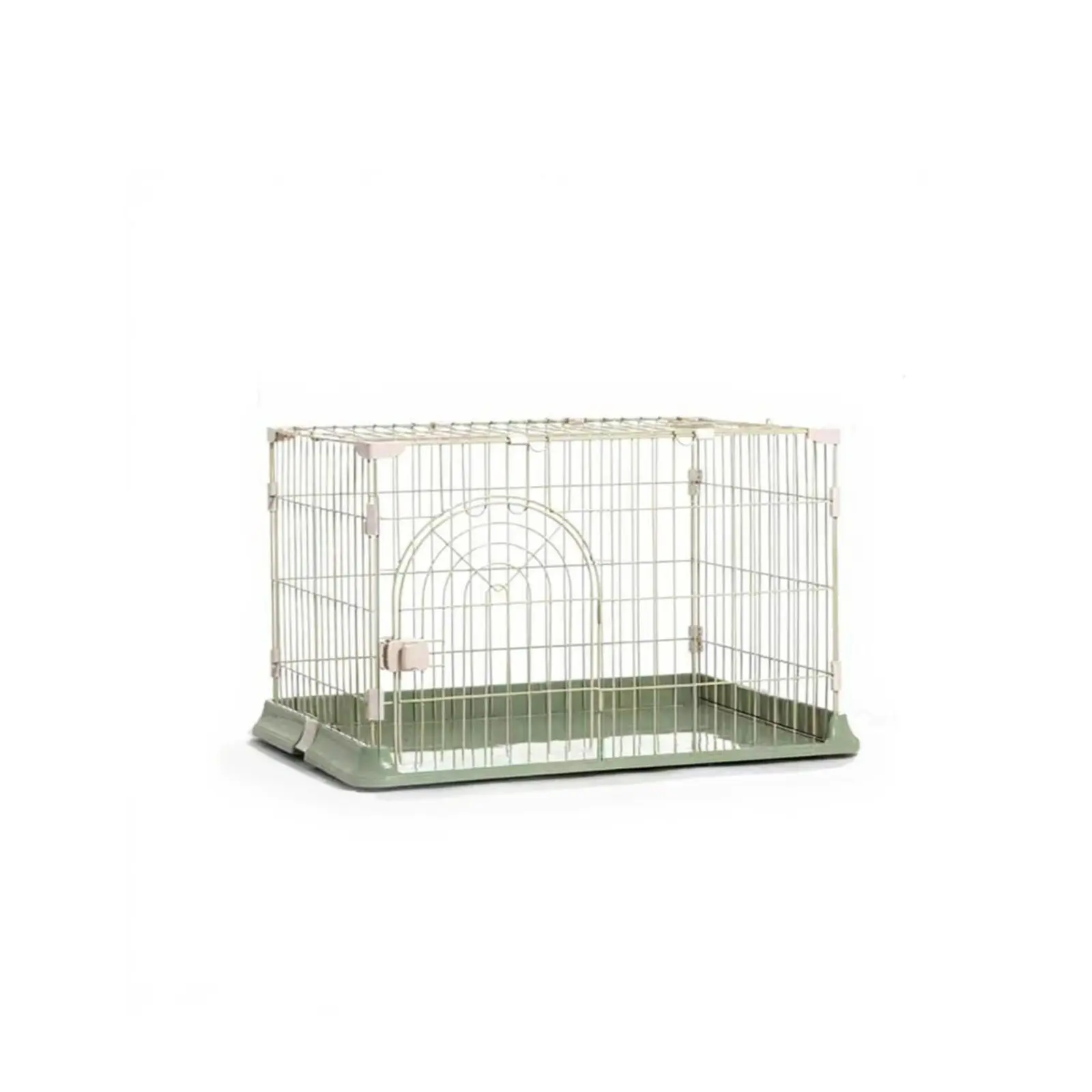 

Складной металлический вольер-манеж для собак для использования в помещении