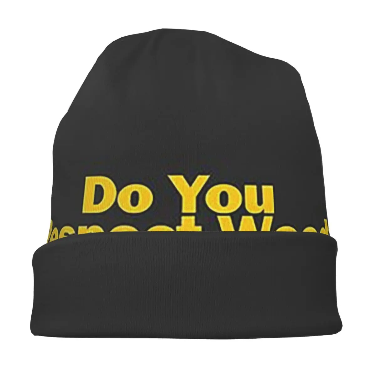 هل تحترم الخشب 1 Skullies Beanies القبعات الدافئة الخريف الشتاء في الهواء الطلق قبعة محبوك بونيه قبعات للرجال النساء الكبار