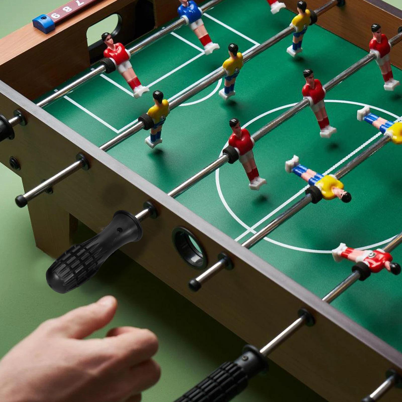 

4 Pcs Soft Desktop Football Player Baby Foosball Accessories Plastic Table Machine Handles Grips