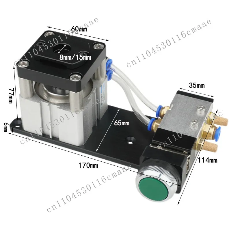 Edge Banding Punch 8/15mm Hole Sticker Machine Edge Banding Leather Punching Machine 3-in-1 Non-porous Home Welding Accessories