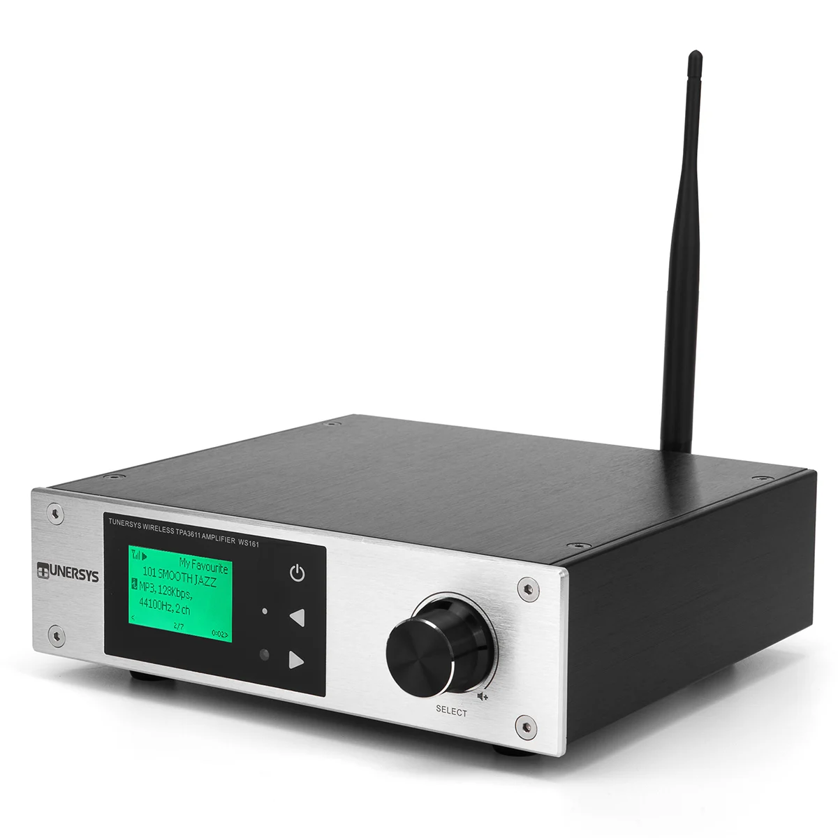 WiFi Radio Internet Tuner Hi-Fi Power Amplifier Coaxial Toslink Optical in DAC  Spdif to RCA DLNA UpnP Network Streaming