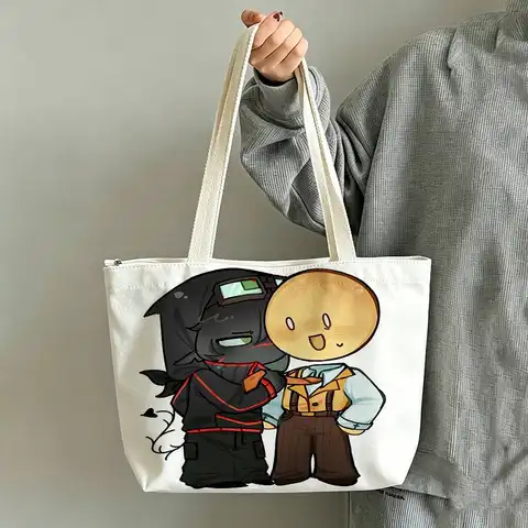 V-Verity T-Thatmob Custom Printed Canvas Tote Bag Shoulder Bag Commuter Mommy Shopping Bag