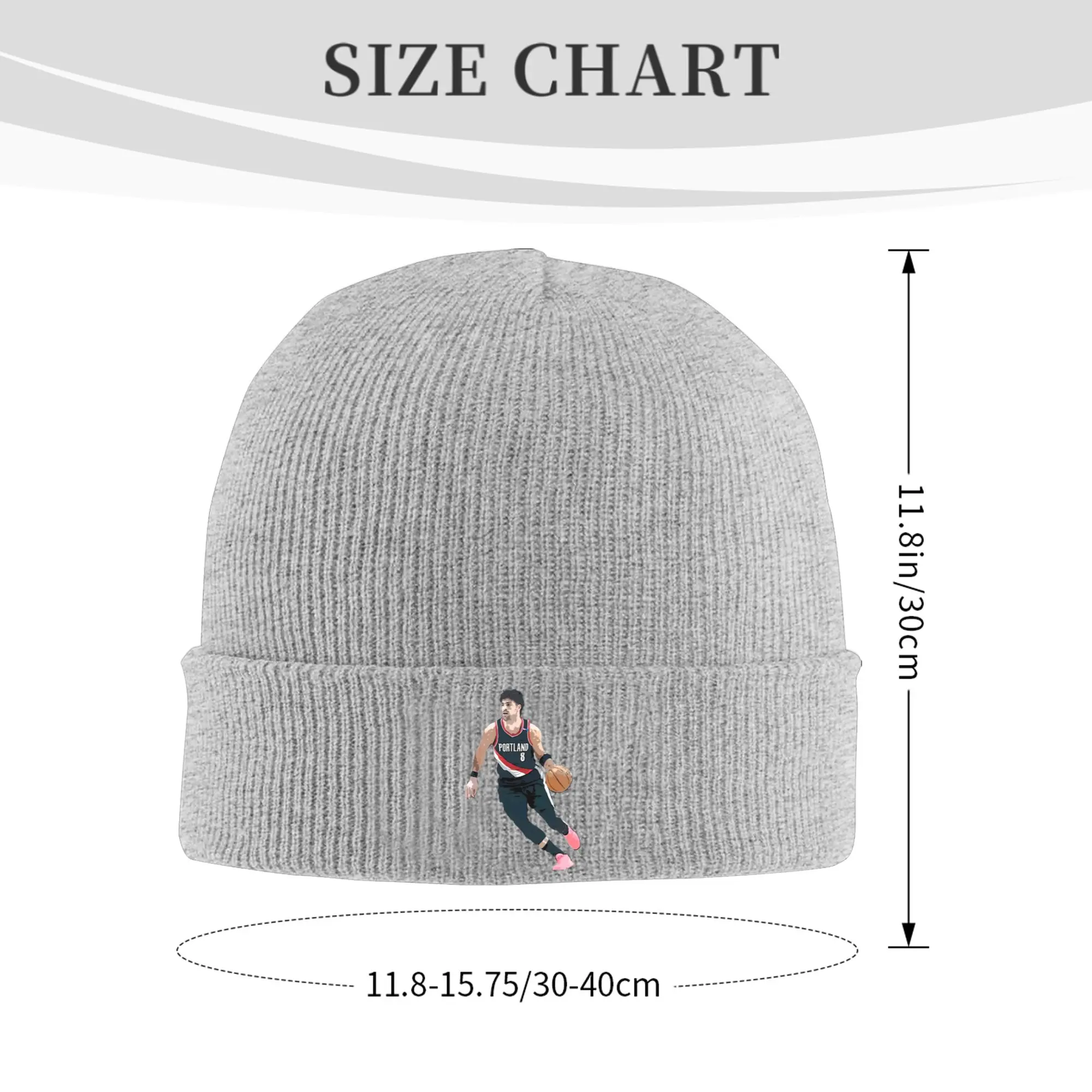 Deni Avdija Basketball Player Hat Autumn Winter Skullies Beanies Warm  Cap Men Women Acrylic Skullcap