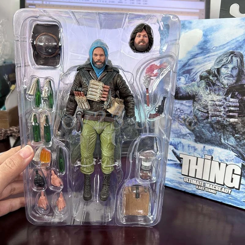 NECA Ultimate MacReady V.3 (Last Stand)  The Thing  Action Figure Collection Model Toys Birthday Gift