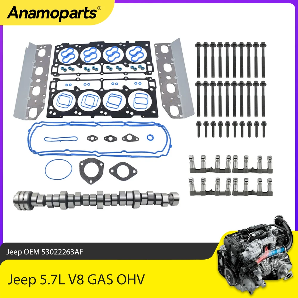 Engine Parts Camshaft Lifters MDS Repairt Kit FIt 5.7 L For Dodge Durango Ram 1500 Chrysler Aspen 5.7L V8 GAS OHV EZH