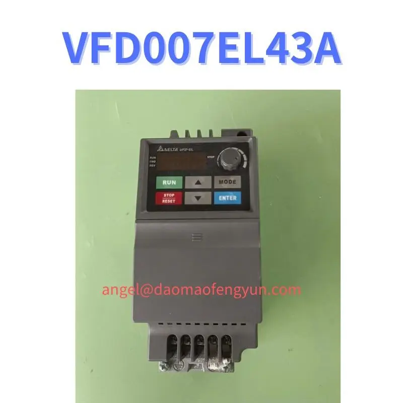 

VFD007EL43A Used inverter 0.75kW 380V operating function OK