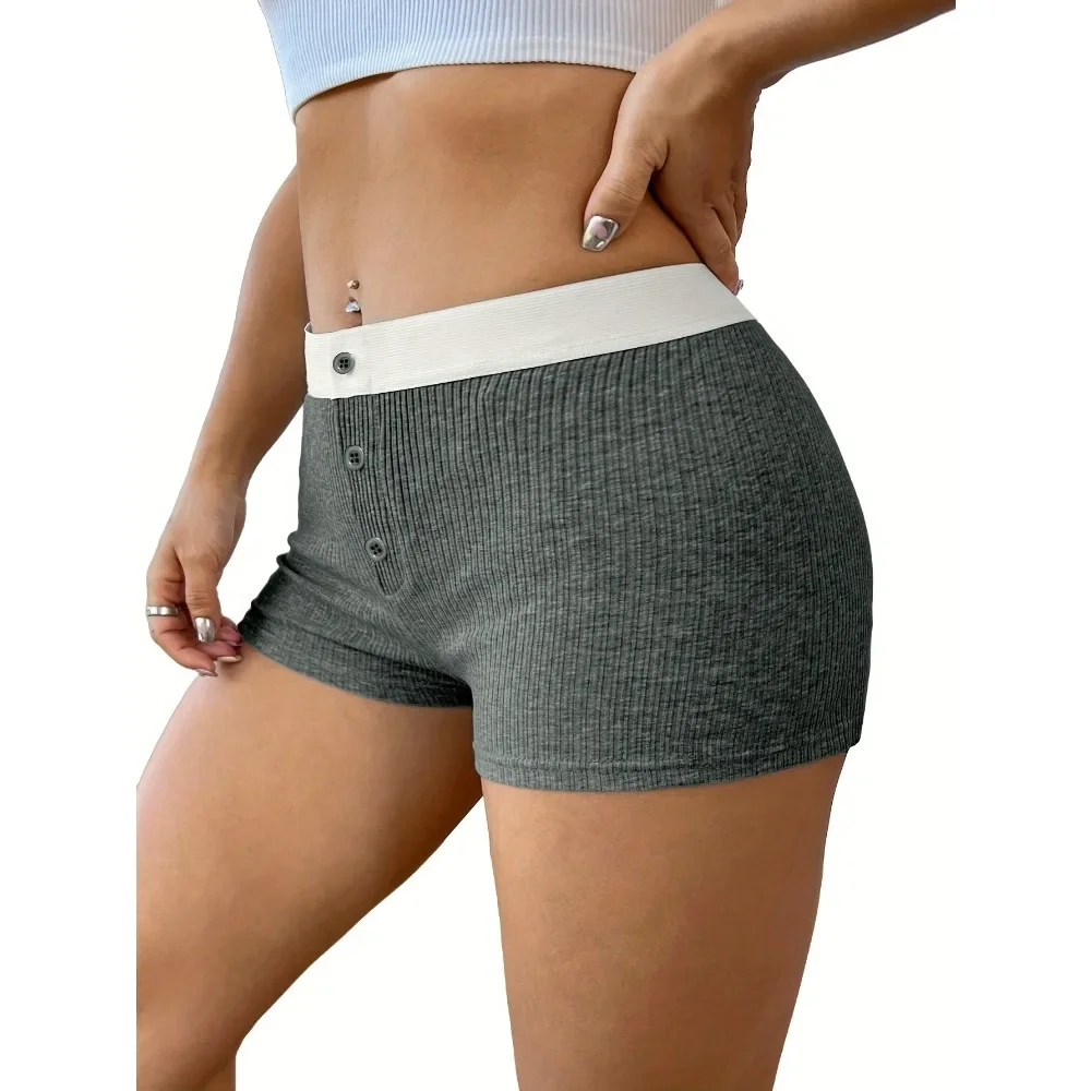 

Большие размеры 1XL-5XL, женские модные шорты, пижамные штаны, женские повседневные брюки для отдыха, однотонные сексуальные шорты