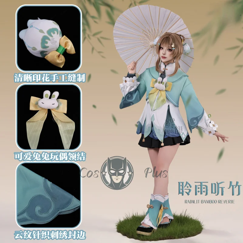 

Genshin Impact Yaoyao Deepavali Cosplay Costume Cos Game Outfit Dress Carnival Halloween Role Play Woman New Uniform
