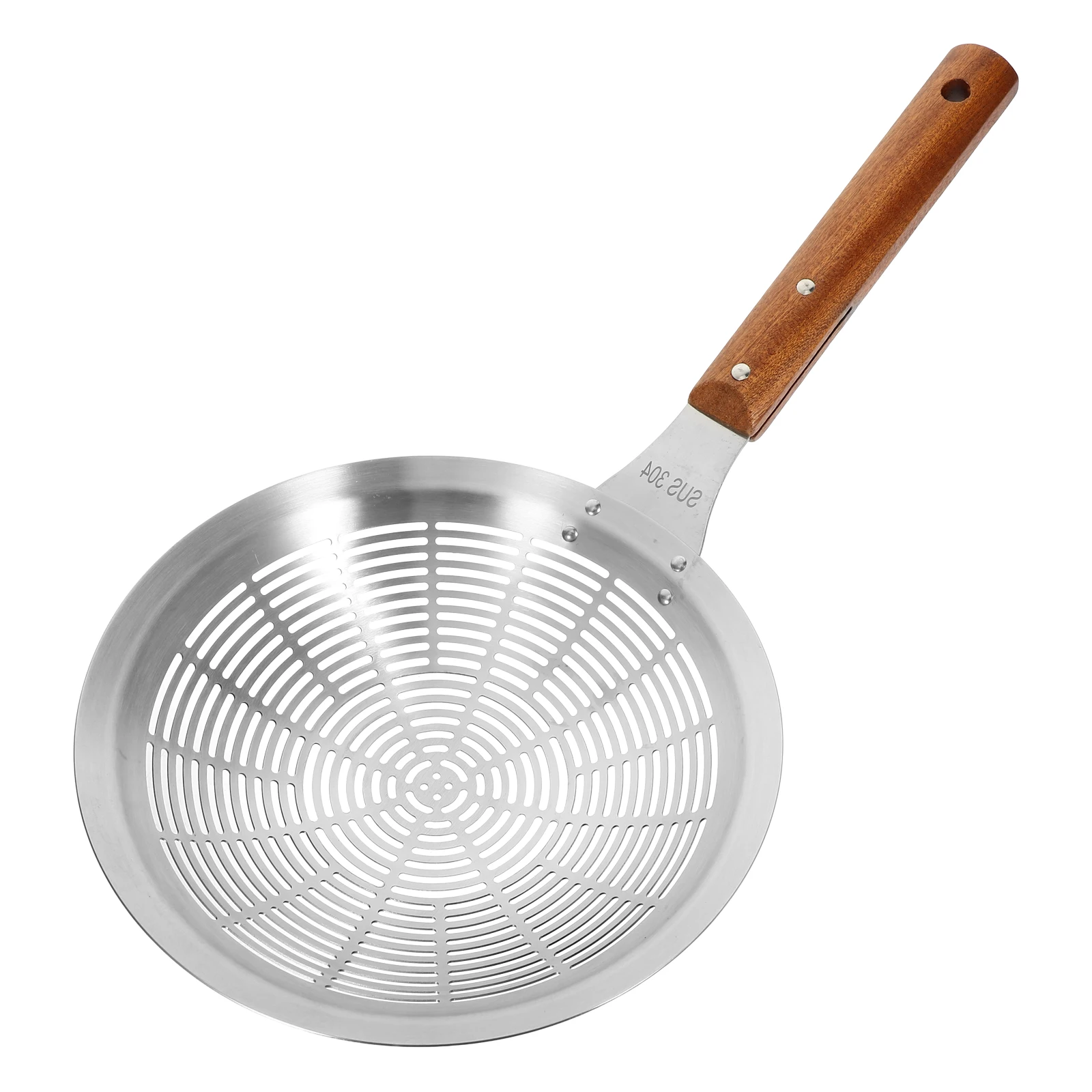 

Stainless Steel Colander Spoon 24cm Pasta Strainer Kitchen Utensils Metal Slotted Spoon Food Filtration Tool Cooking Aid