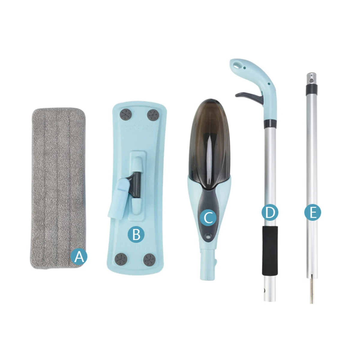 

Mop Horizontal Cleaner Reusable Pads Safe Hardwood Floors Swivel Cleaning Floor Tools Home Supplies