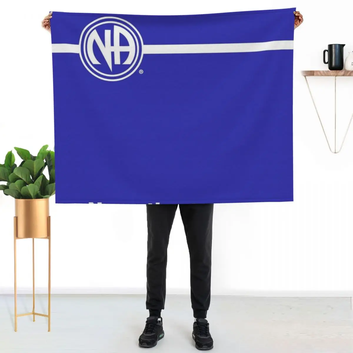 NA Basic Text Book Narcotics Anonymous Gift Throw Blanket for winter Polar Luxury Brand Softest Blankets
