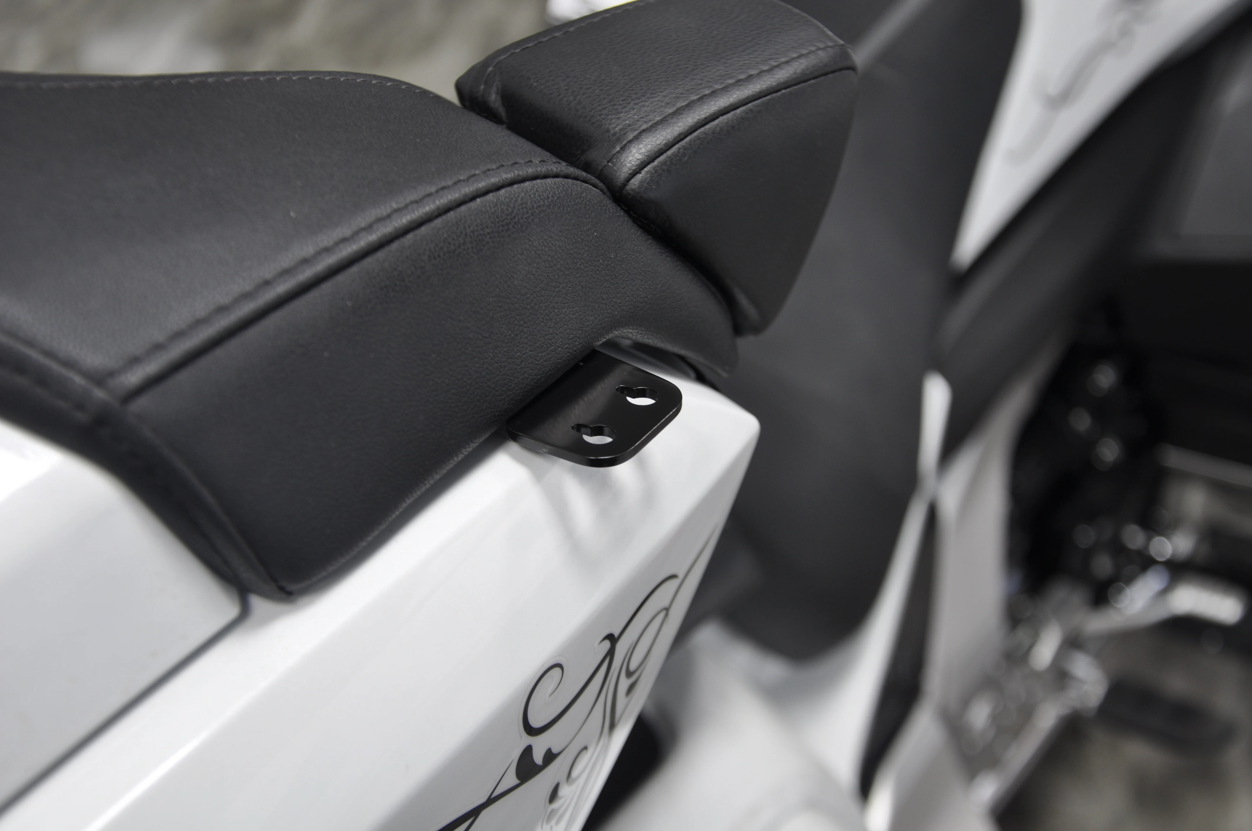 Panical Passenger Trunk Luggage Rack Cup Holder Phone Holder Extension Bracket Bar For Honda Gold Wing GL1800 2018-2026 Black