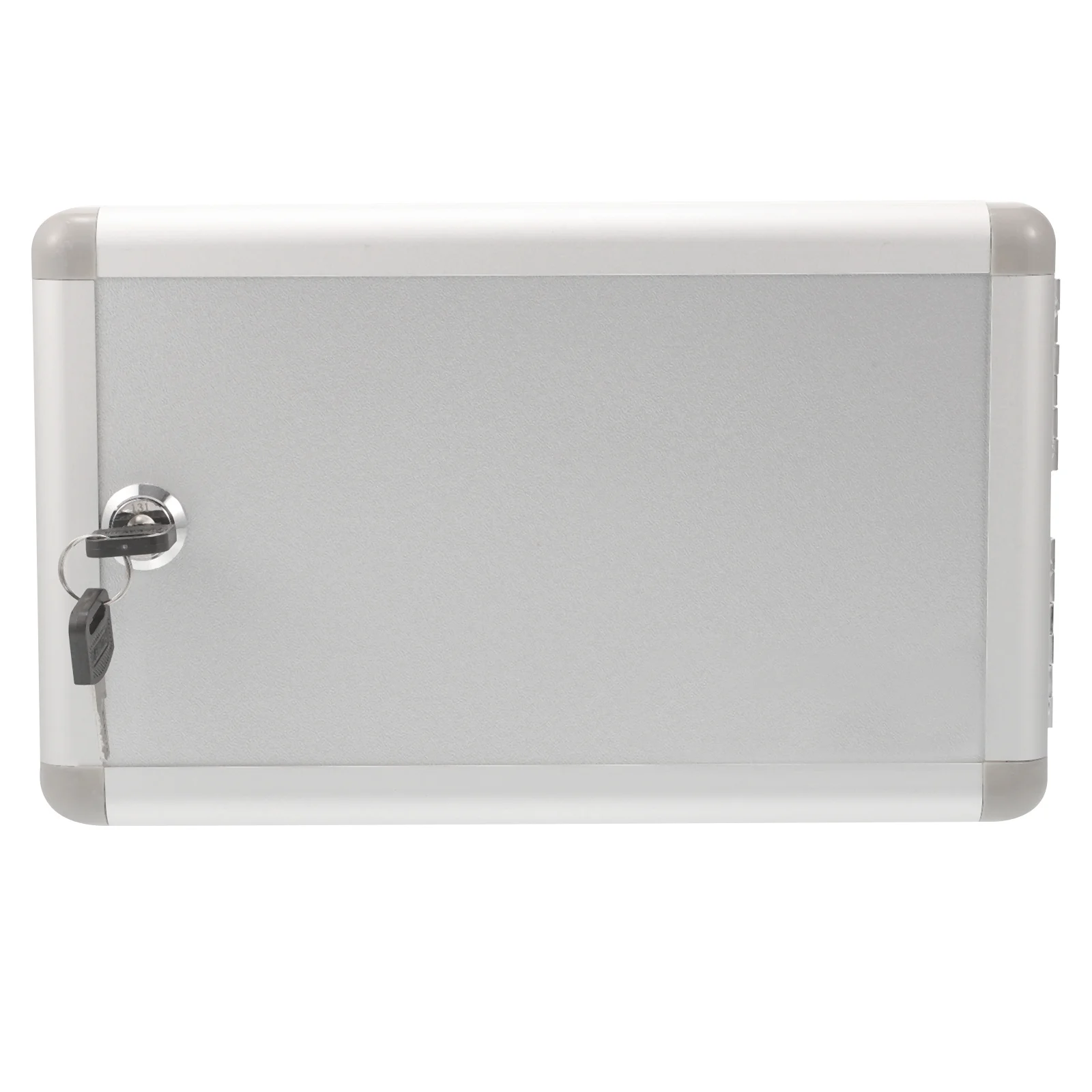 KICHOUSE Wall Mounted Key Box Organizer Lockable Storage Cabinet for Home Office