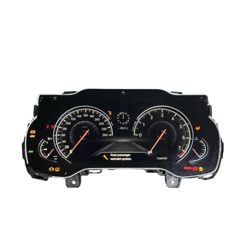 Suitable for BMW 5 Series G30G31 6 Series GTG32 7 Series G11 X3G01 X4G02 ID6EVO System Full LCD Instrument Speedometer