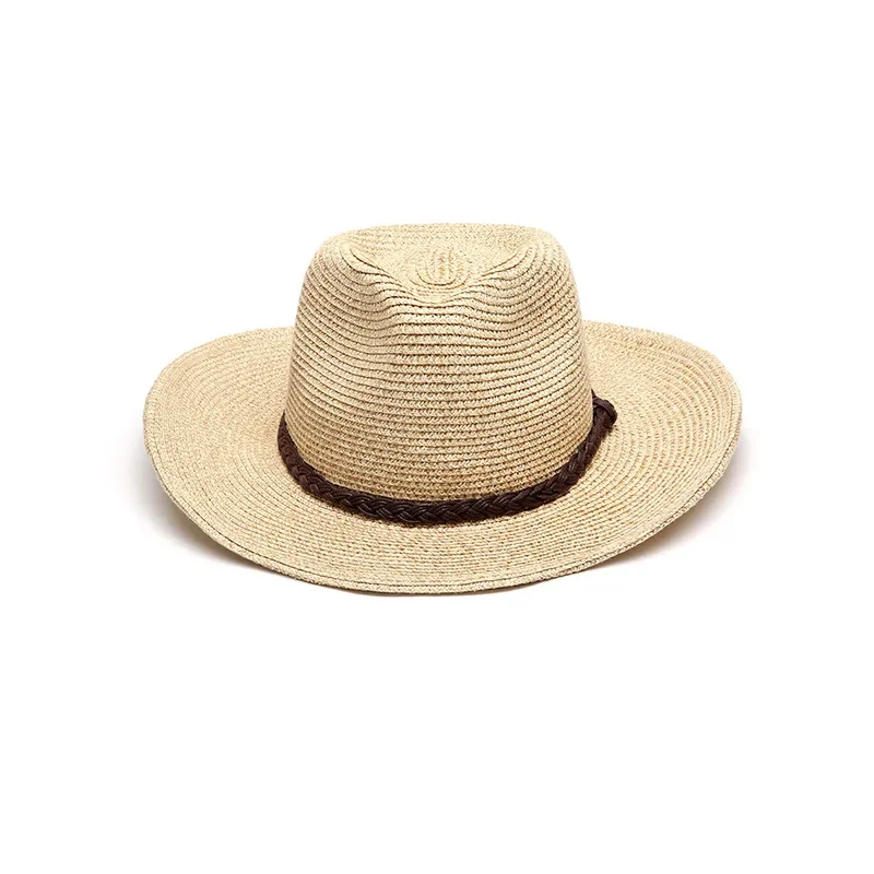 Summer Big Head 62cm Straw Hat Men Outdoor UPF 50+ Sunscreen Sun Hats Women Big Size Panama Beach Windproof Rope Large Hats