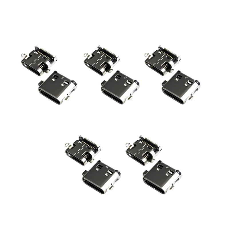 

10PCS Type-C 24P Charging Port Female Socket Tail Plug Modified Accessories Built-in Interface for DJI Mini 4 Pro RC FPV Drone