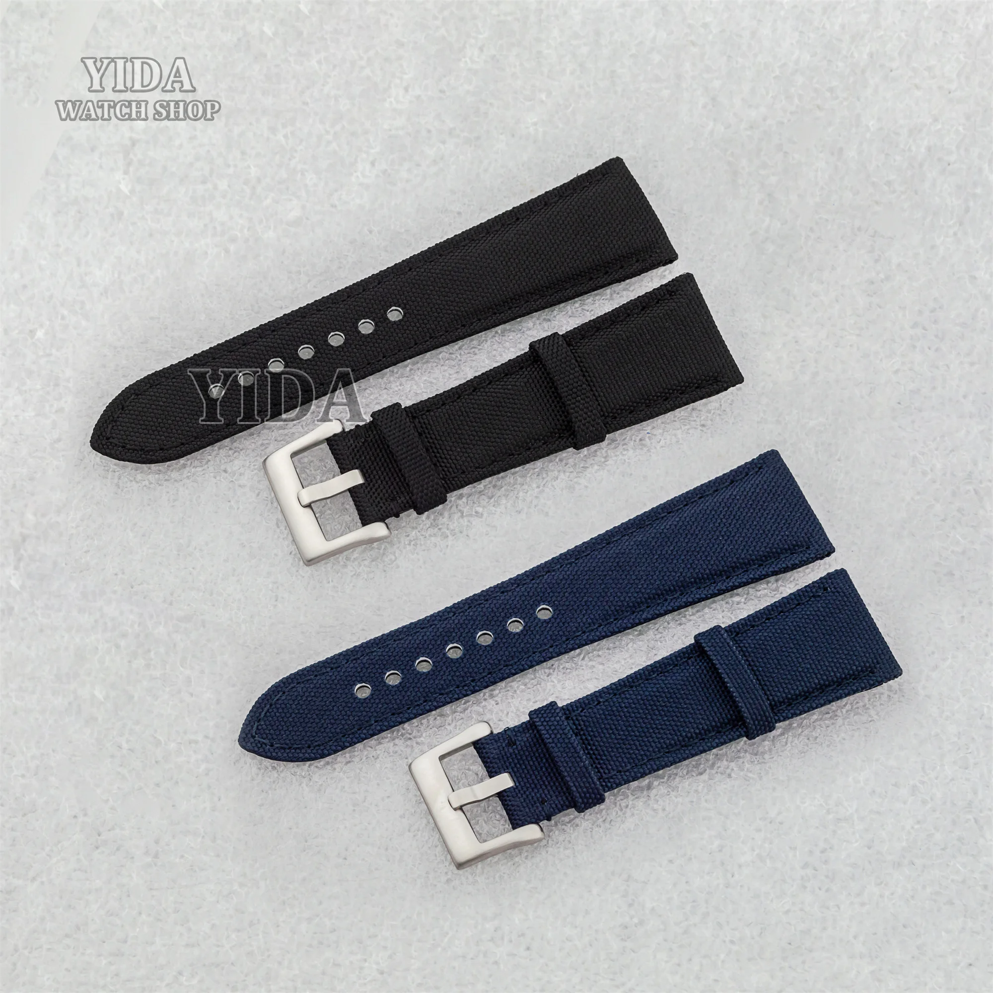 

for Fifty Fathoms Watch Band 23mm Leather Strap High Quality Men's Sports Bracelet Modification Watch Replacements Repair Tools