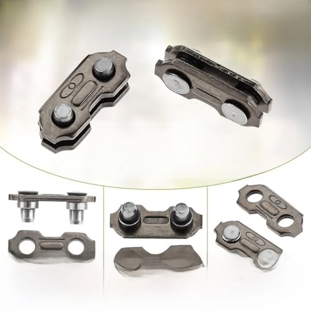 404 Saw Chain Connecting Links 10/20/50 Pairs Wear Resistant Alloy Steel Replacement Parts For Outdoor Cutting Equipment