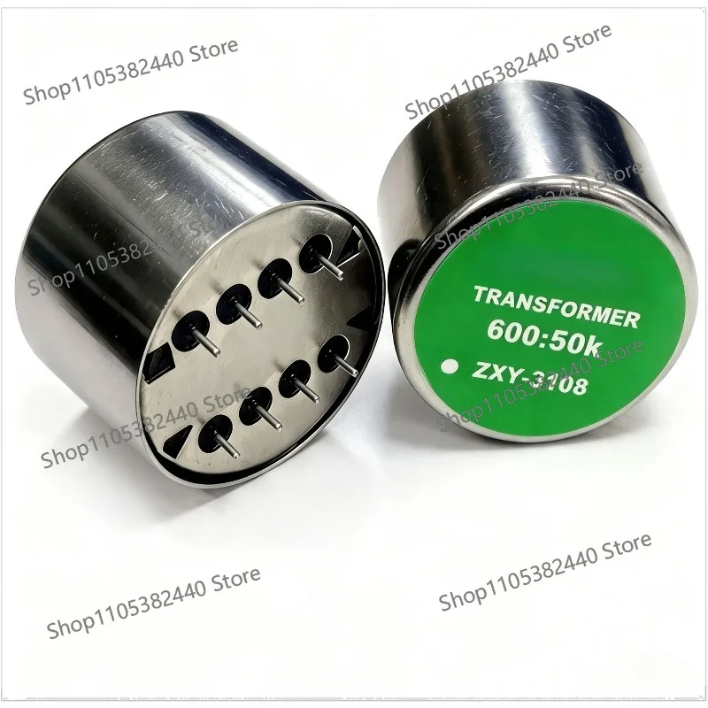 ZXY3108 600:50k Audio Isolation Transformer, Permalloy High-Shielding Signal Isolator for HiFi