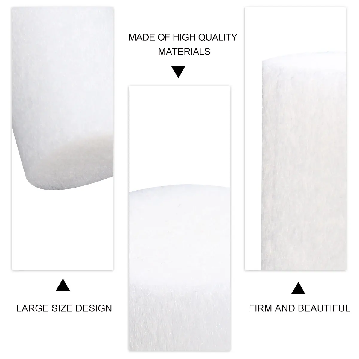

50 Pcs Pump Prefilter Large Volume Cotton Pad Air Compressor High Performance Sponge Compatible Gardening Fountain Bird