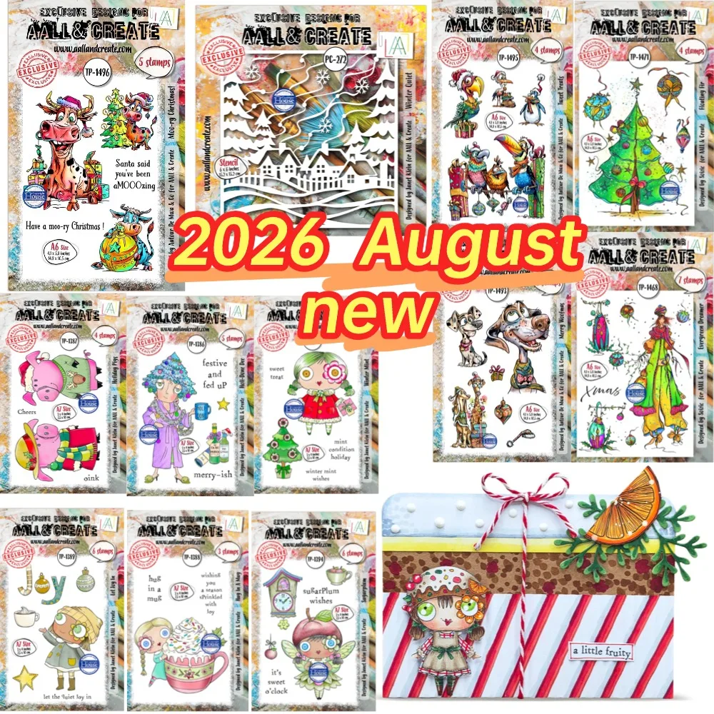 Schöne Puppen-Stempel Scrapbook-Tagebuch-Dekoration Schablone Prägevorlage DIY Grußkarte Handgemacht 2026 Neu