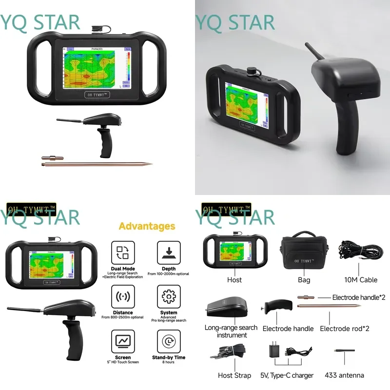 2026TYM RS Series Long Range Search Underground Water Detector for Groundwater Finder 600m Water Detection Machine