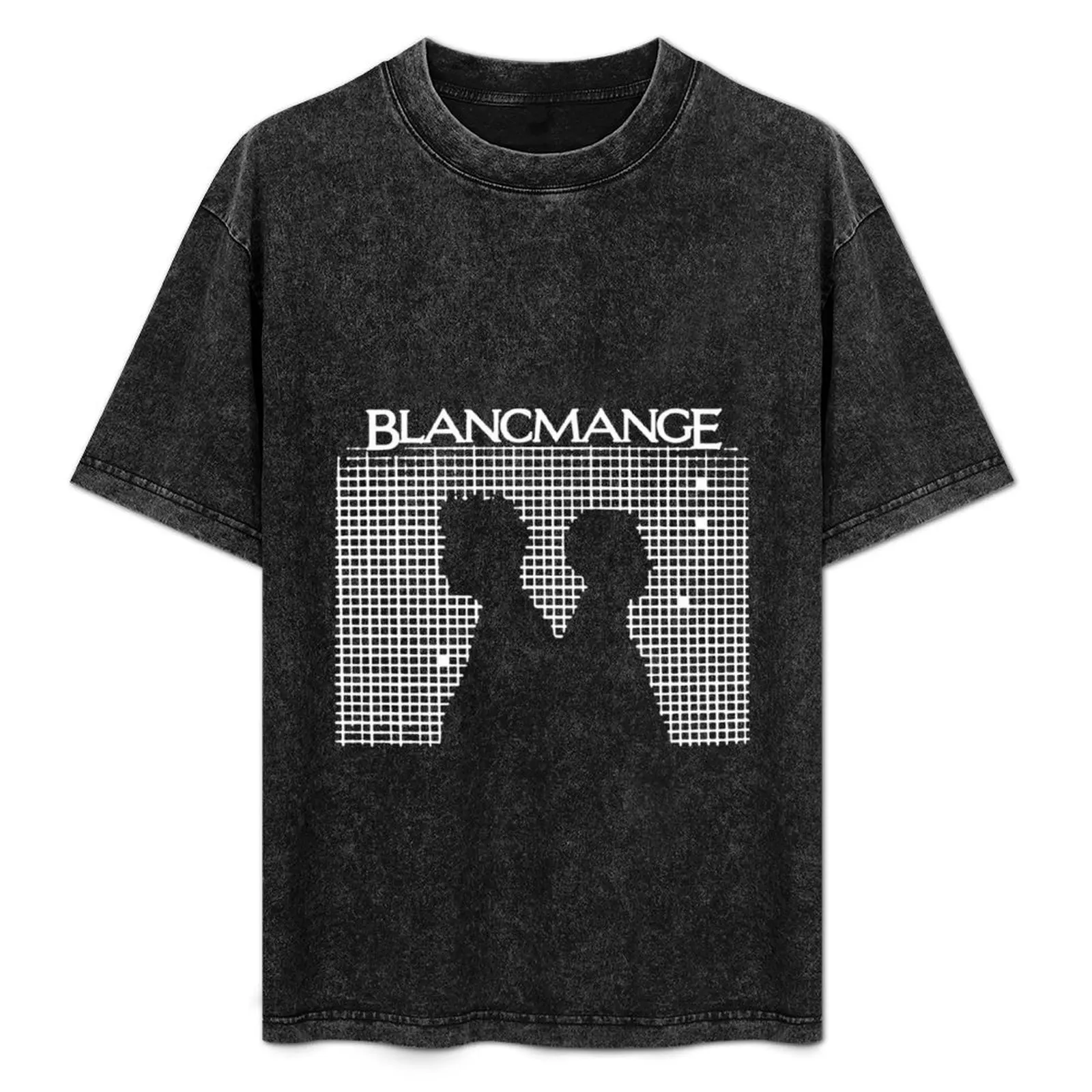 

Blancmange T-Shirt anime figures oversized funny costumes men clothes