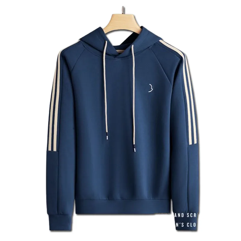 

Casual sports hoodie for men and women slim side stripes autumn and winter clothes