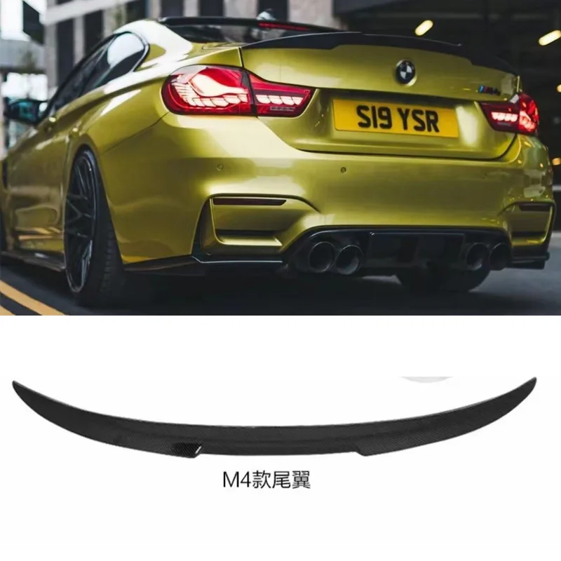 

For BMW 4 Series F36 F33 F32 Highkick M4 Style Rear Trunk Spoiler Resin fiber car modification parts, rear trunk lid spoiler