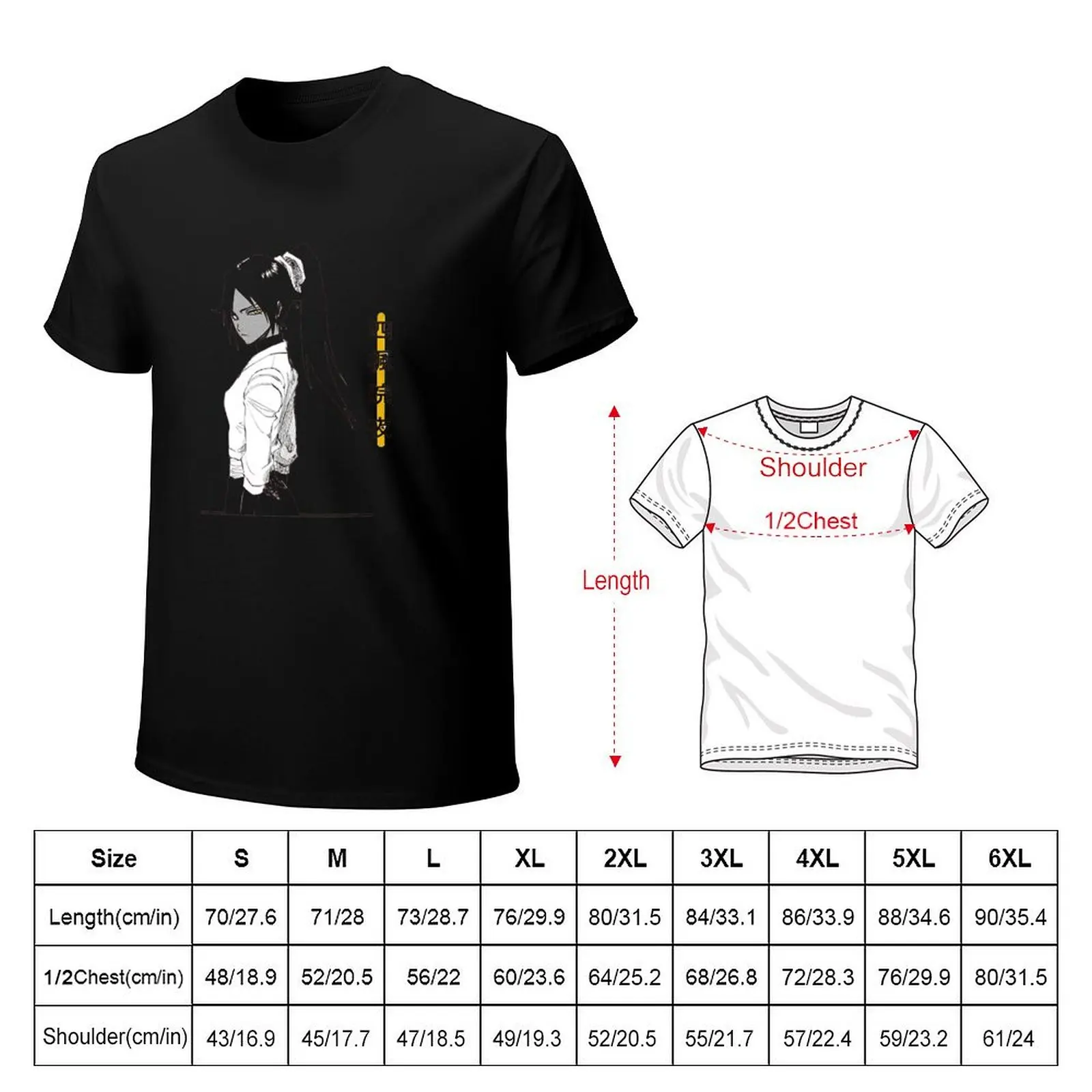 Yoruichi SC T-Shirt cute tops man clothes plus size men clothing