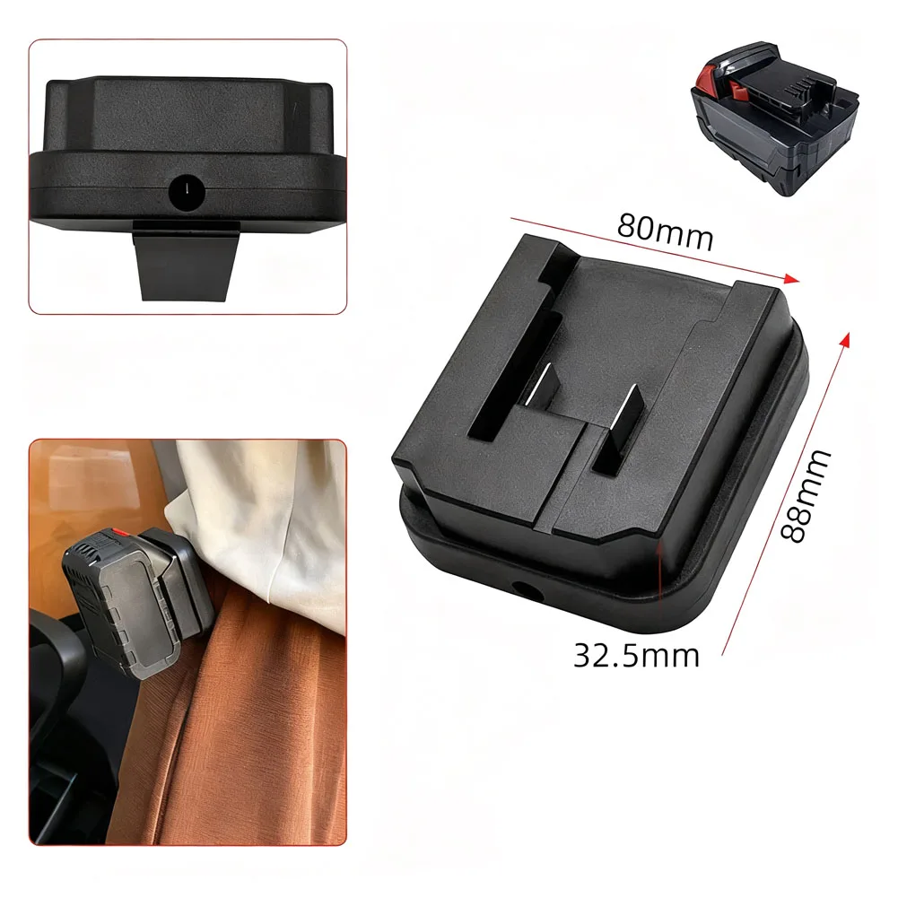 

Battery Adapter Converter for miwoqi Compatible Battery Accessories to Enhance Device Operation and Maintain Steady Power Supply