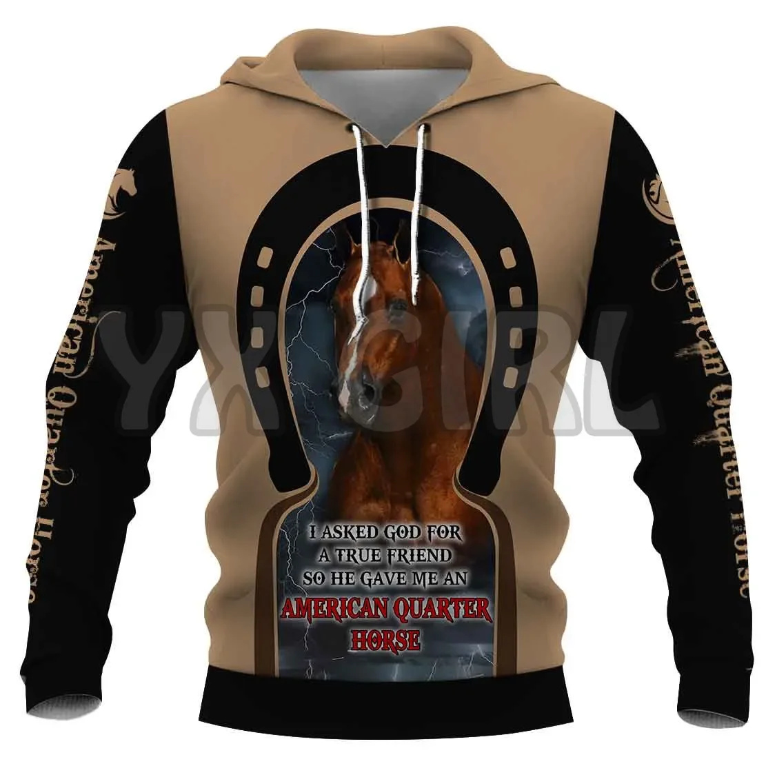 Appaloosa Horse 3D Printed Hoodies  Unisex Pullovers Funny Dog Hoodie Casual Street Tracksuit