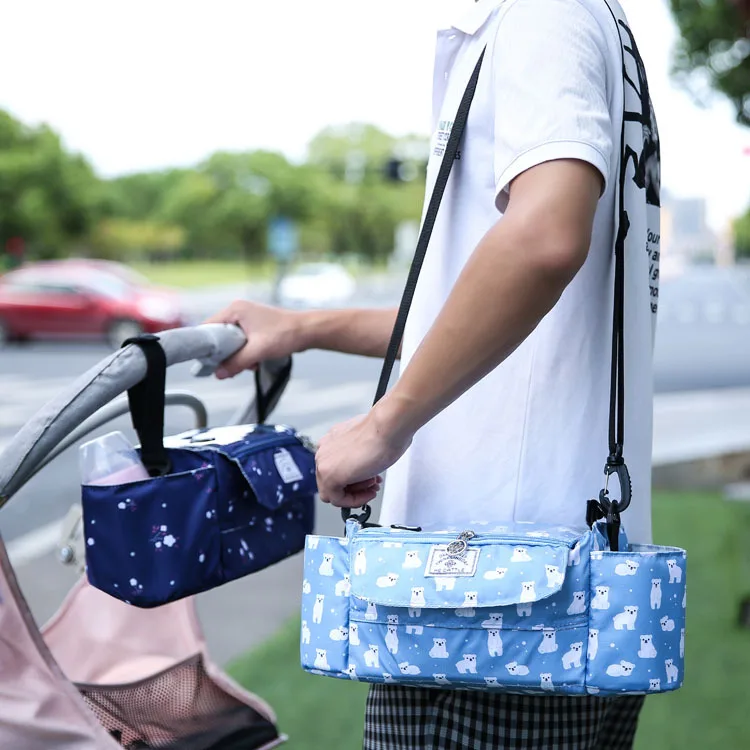 New baby stroller hanging bag convenient hanging bag mother and child go out bag mommy bag diaper bag