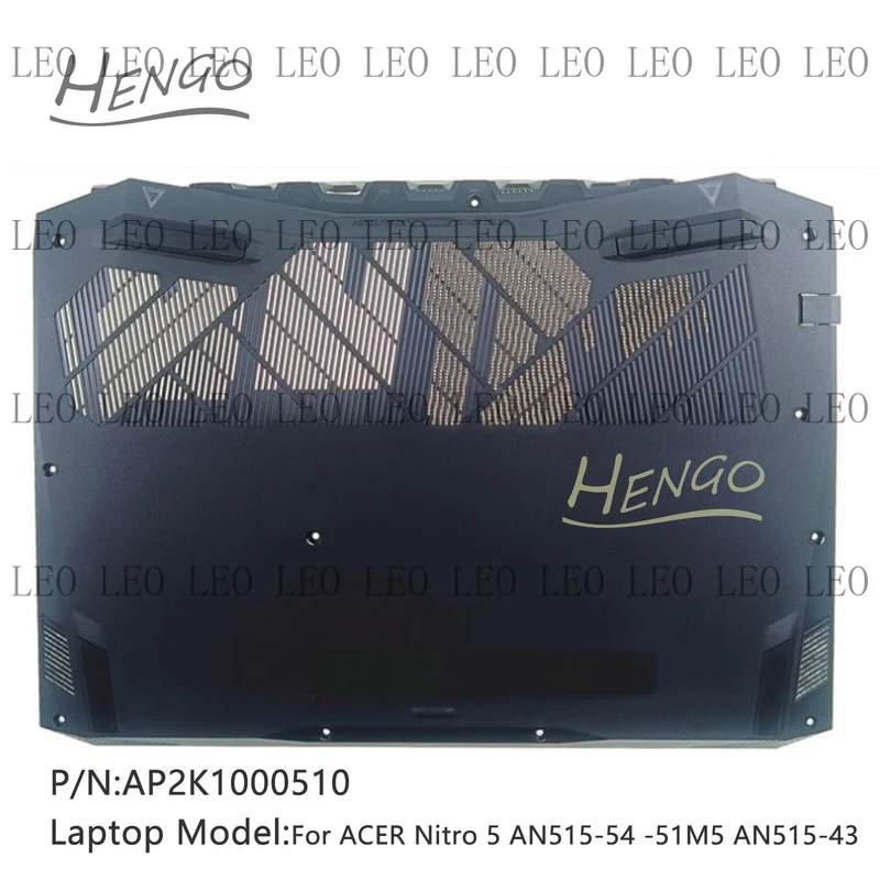 SS New AP2K1000510 For ACER Nitro 5 AN515-54 -51M5 AN515-43 Lower Bottom Base Cover