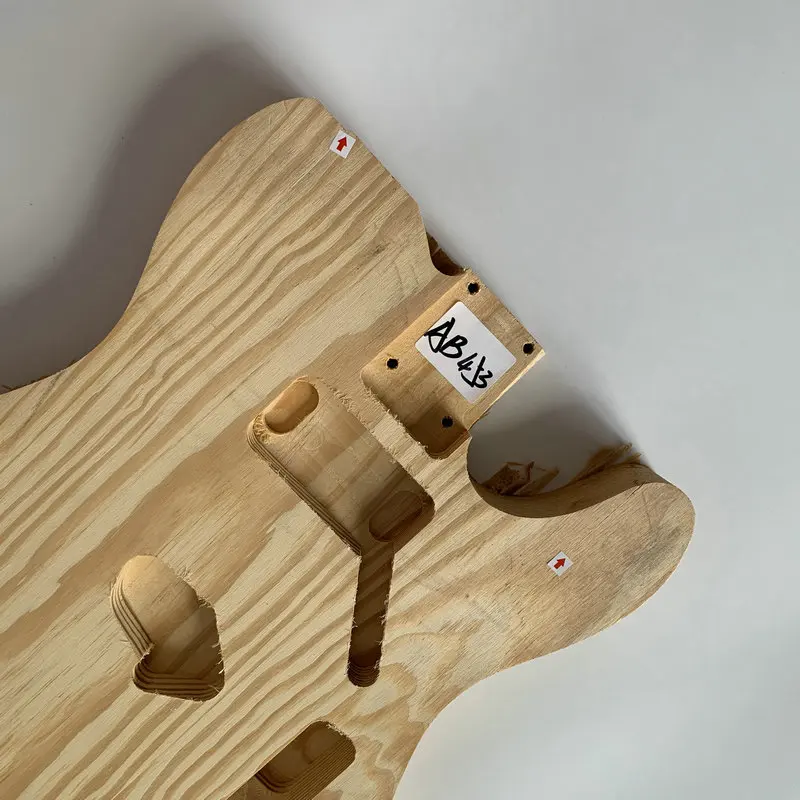 AB453/HB096 Solid ASH Wood Tele Guitar Body No Paints Unfinished DIY Guitar Parts Replace Accessories for TL Electric Guitar