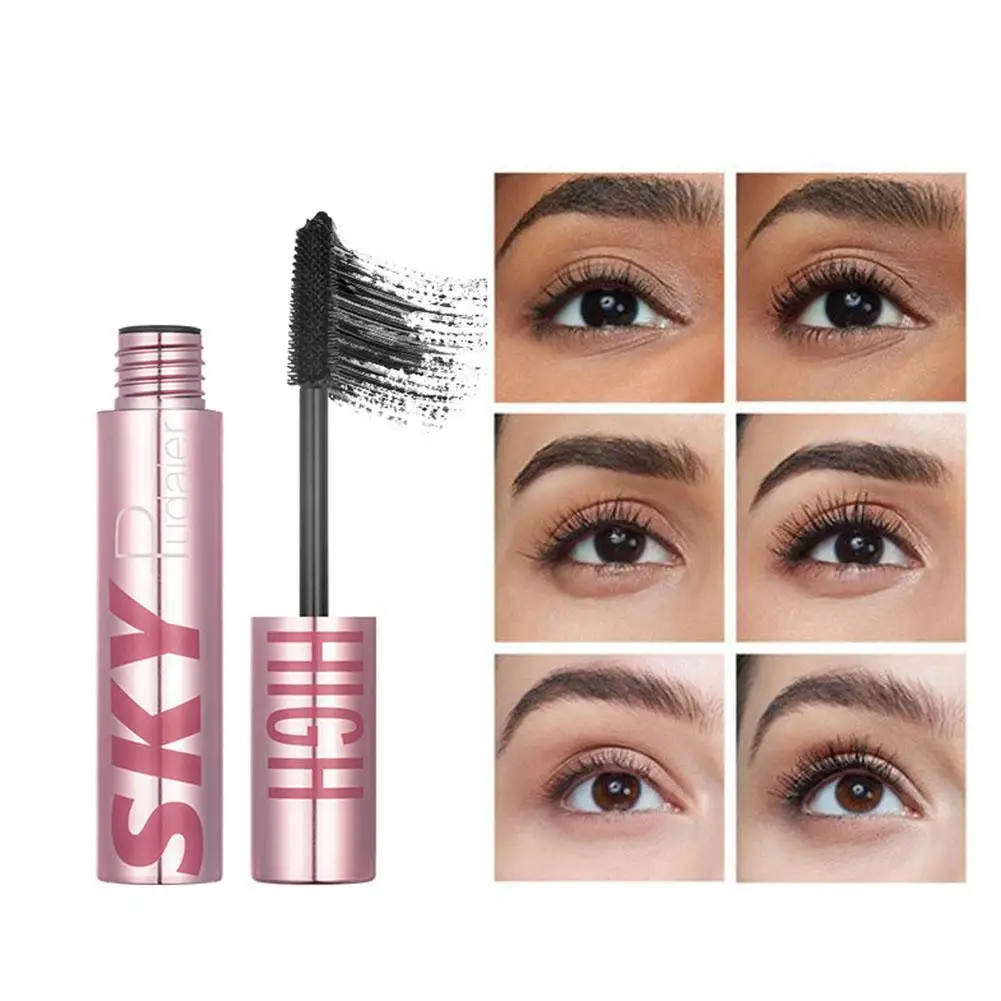 InjFiber-Mascara 4D pour extensions de cils, curling naturel, longue durée, outil de maquillage, Sky Eyelash Growth, non étourdi, D3O7