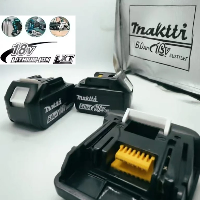 

Makita 18V LXT Rechargeable Li-ion Battery Pack High Performance for Makita 18V Cordless Power Tools Replacement Parts