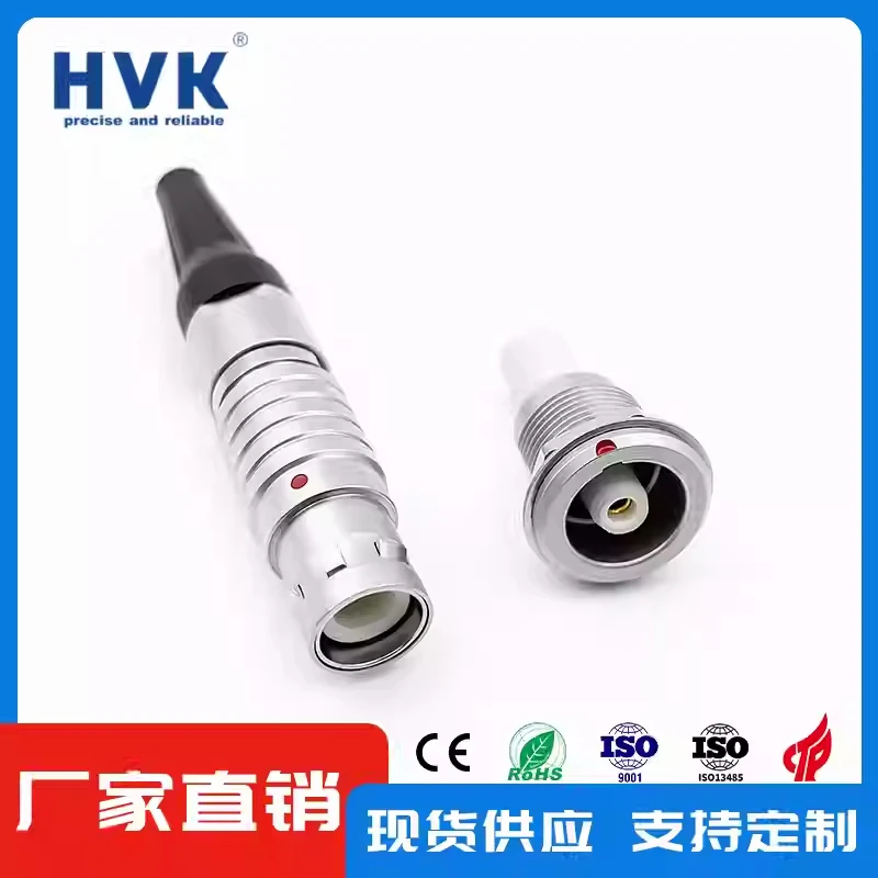 متوافق مع قابس الطيران LEMO، مقاومة الجهد العالي 1KV-10KV، موصل مقاومة الجهد العالي يفتح M12M15M18