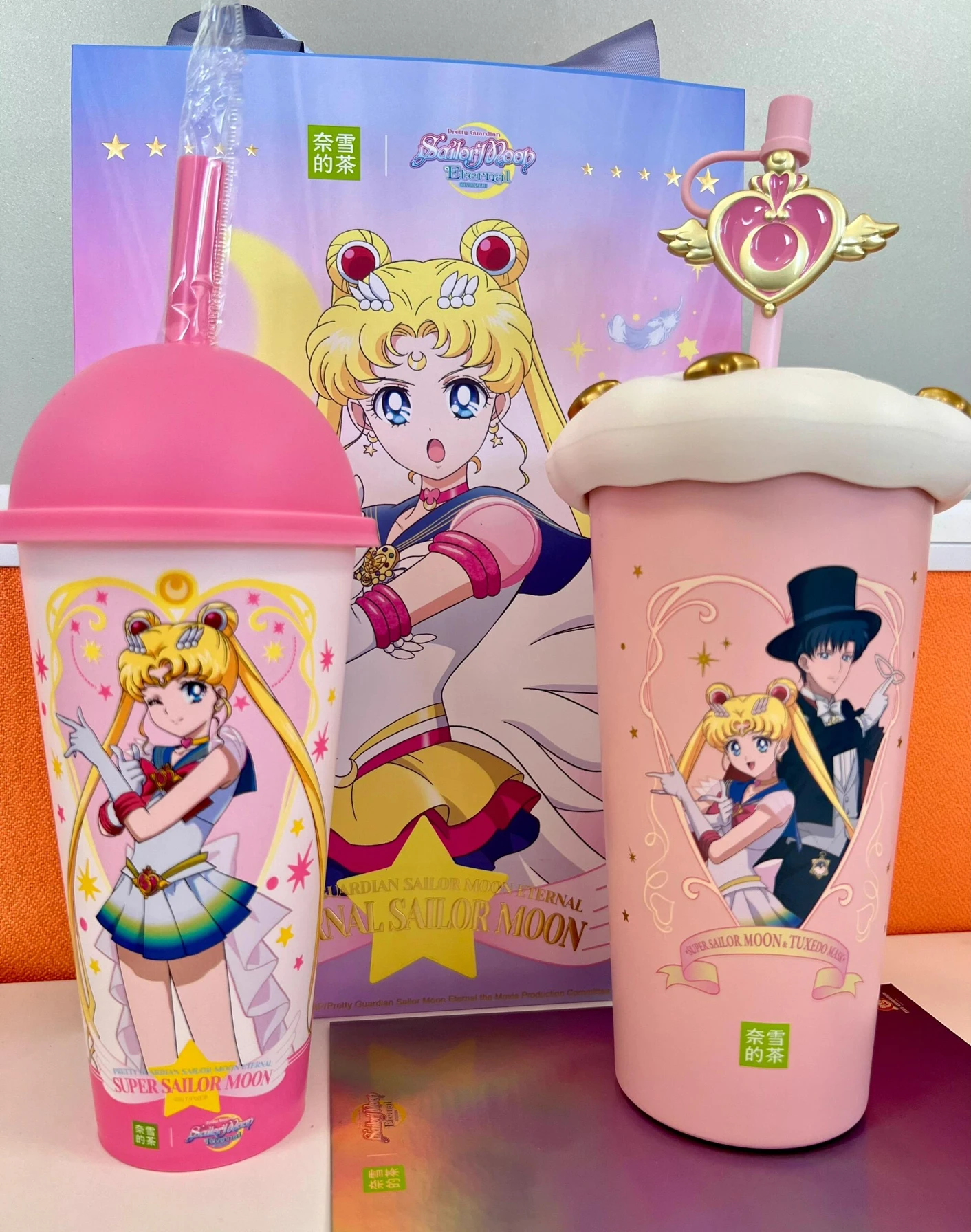 Authentic Sailor Moon Anime Surrounding Water Cup Ceramic Cup Model Collection Edition Giving Birthday Gifts To Friends