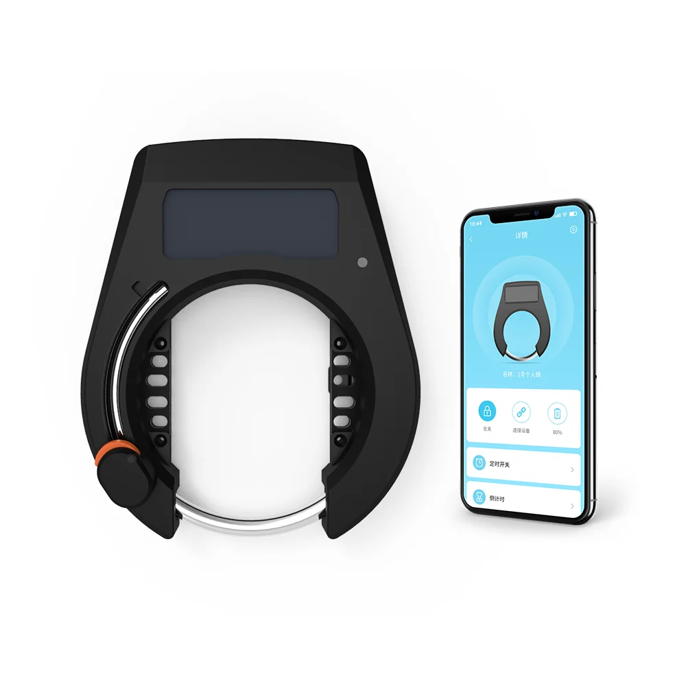 

CE FCC Rohs в режиме ожидания 60 дней 700 мАч 3,7 В Встроенный аккумулятор Bluetooth Smart Bikes Lock Rental BLE для велосипеда